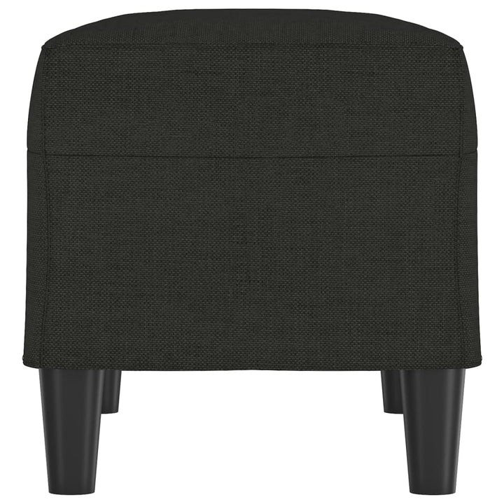 bænk 70x35x41 cm stof sort