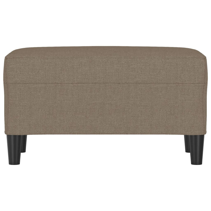 bænk 70x35x41 cm stof gråbrun