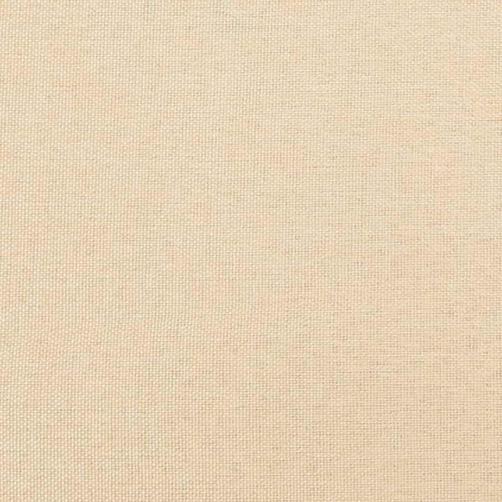 bænk 100x35x41 cm stof cremefarvet