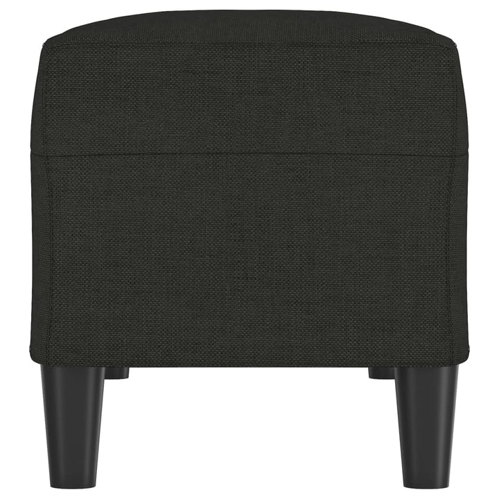 bænk 100x35x41 cm stof sort