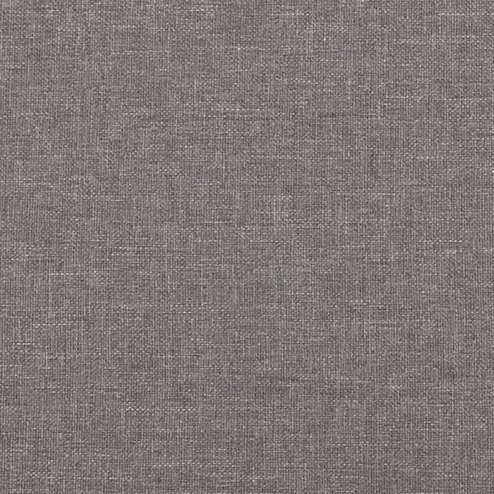 bænk 70x35x41 cm stof lysegrå