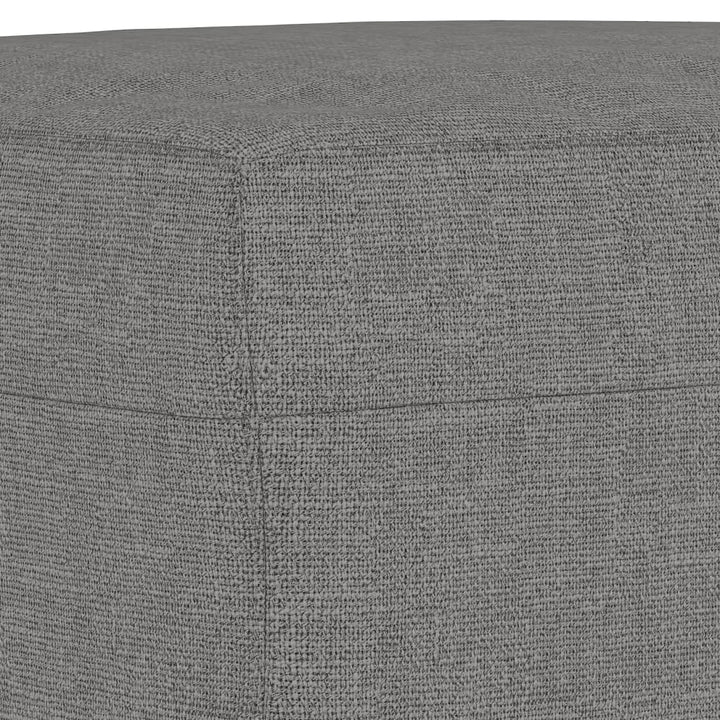 bænk 70x35x41 cm stof mørkegrå