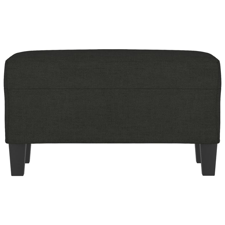 bænk 70x35x41 cm stof sort
