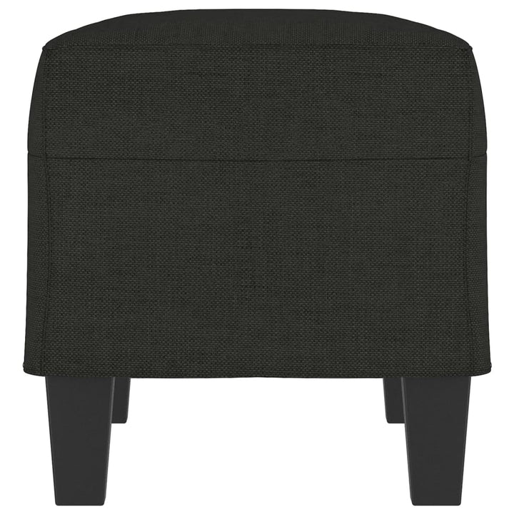 bænk 70x35x41 cm stof sort