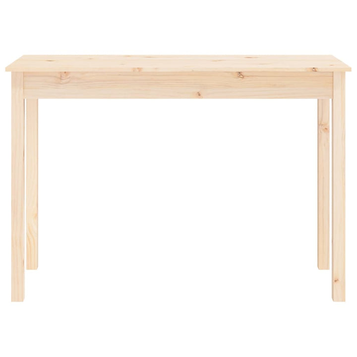 konsolbord 110x40x75 cm massivt fyrretræ