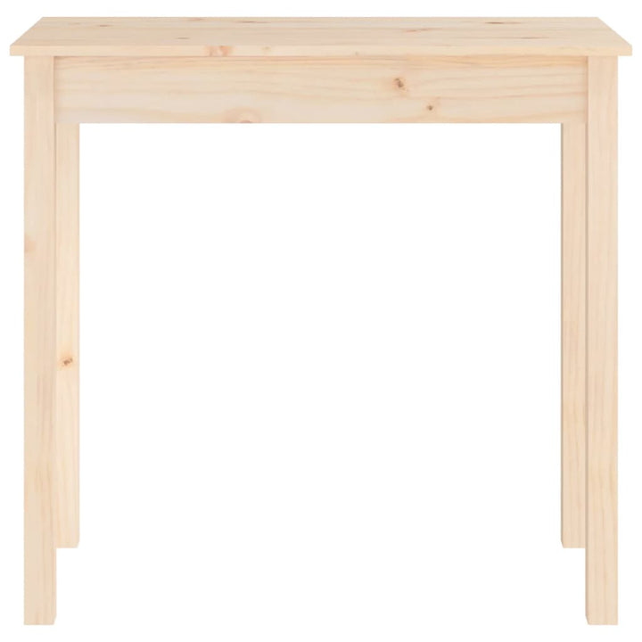 konsolbord 80x40x75 cm massivt fyrretræ