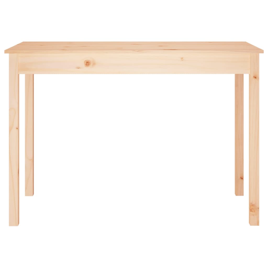 spisebord 110x55x75 cm massivt fyrretræ