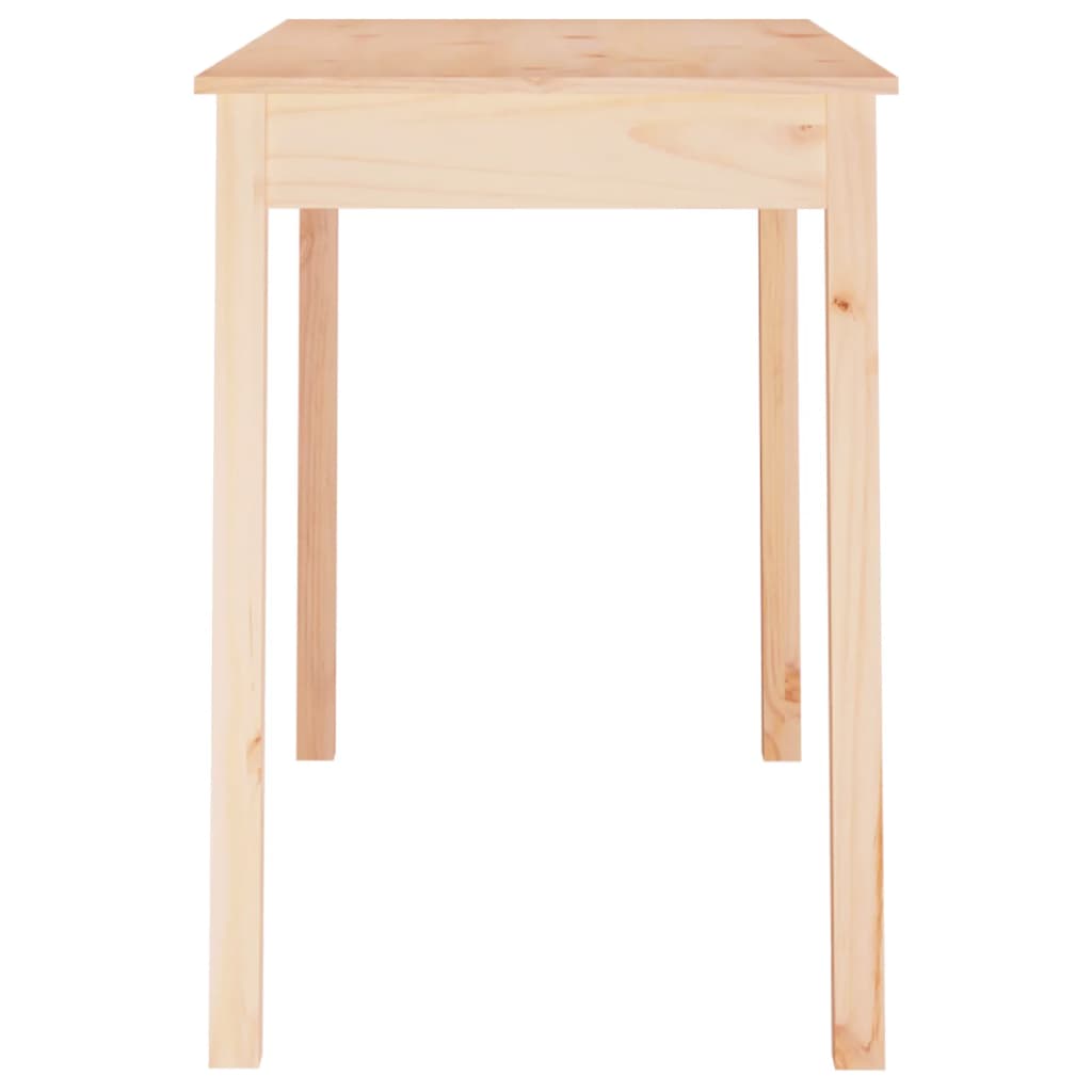 spisebord 110x55x75 cm massivt fyrretræ