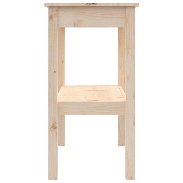 konsolbord 110x40x75 cm massivt fyrretræ