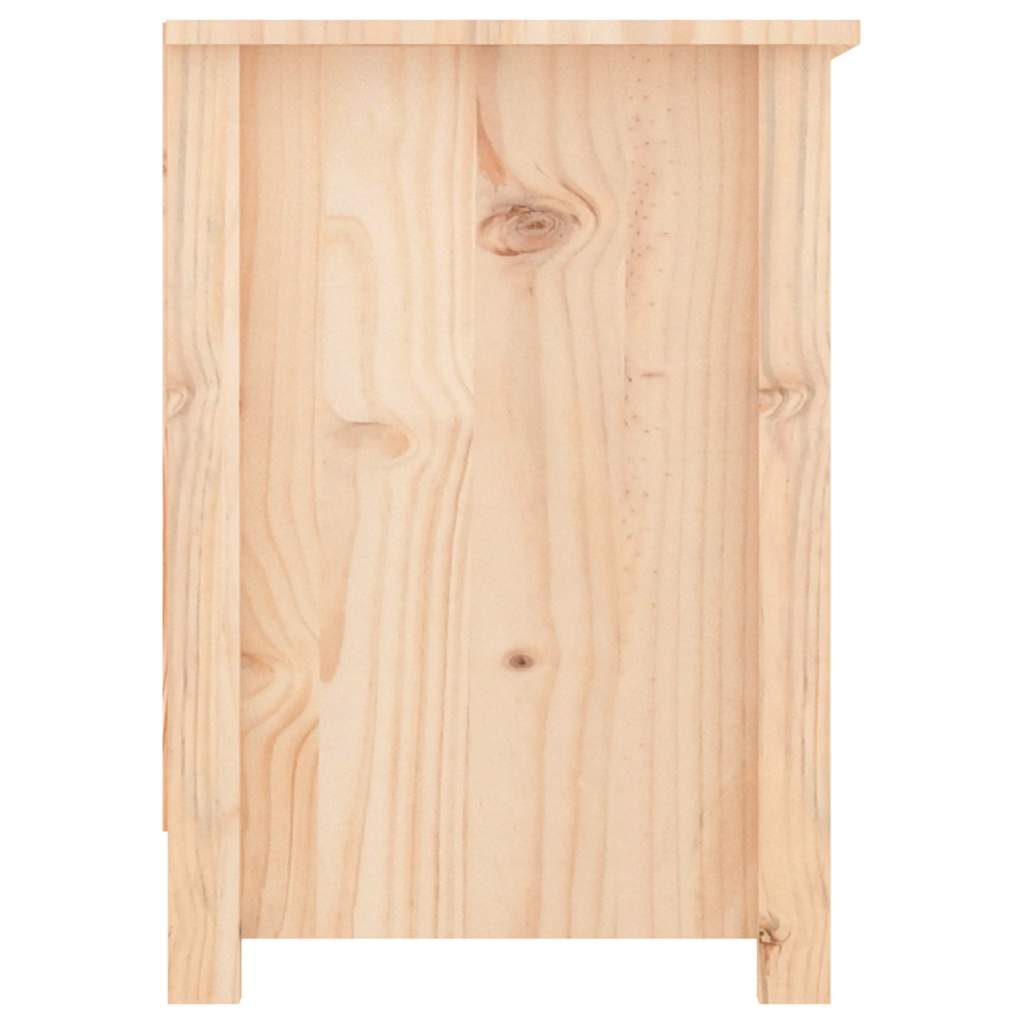 tv-bord 103x36,5x52 cm massivt fyrretræ