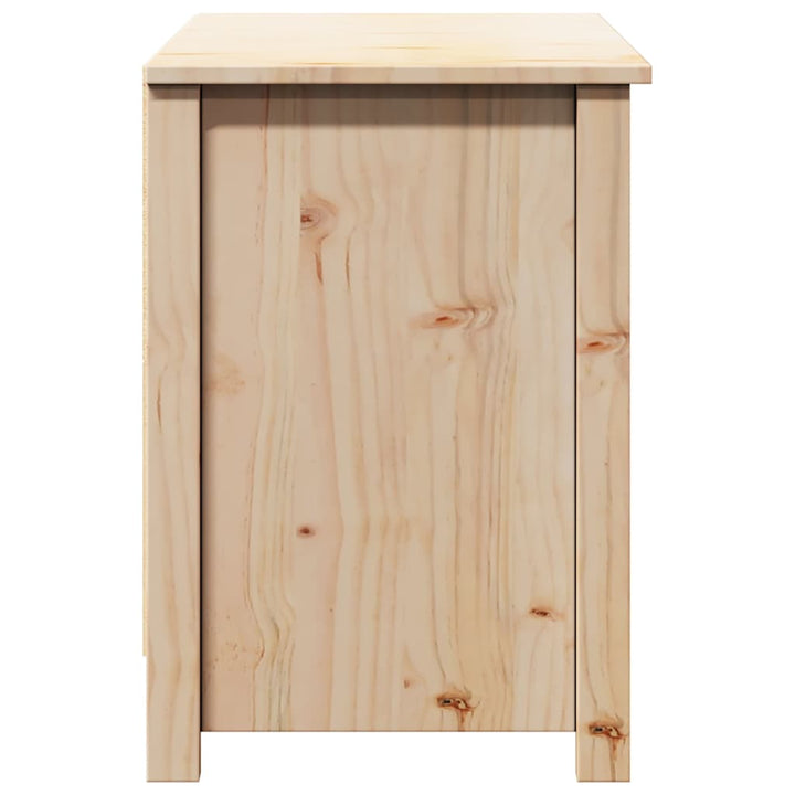 tv-bord 103x36,5x52 cm massivt fyrretræ