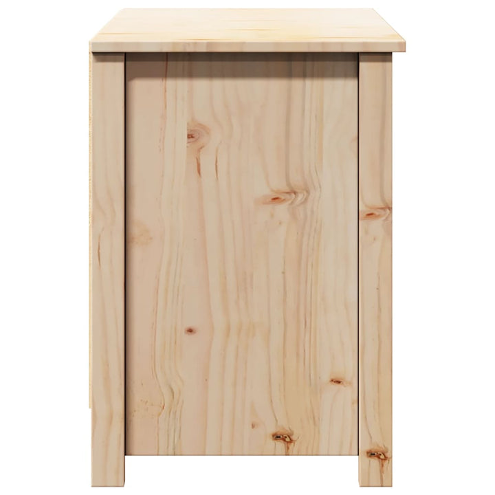 tv-bord 103x36,5x52 cm massivt fyrretræ