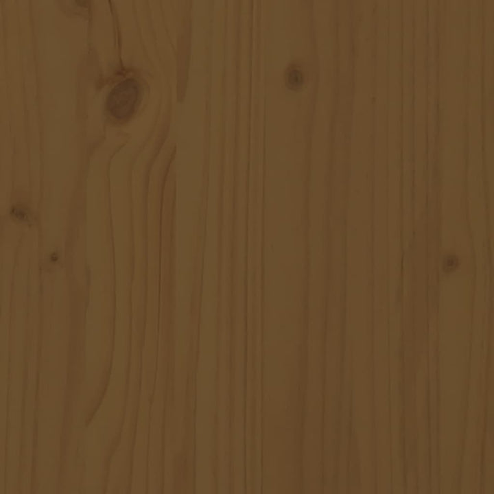 tv-bord 103x36,5x52 cm massivt fyrretræ gyldenbrun
