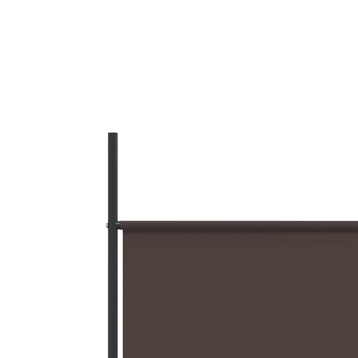 3-panels rumdeler 150x200 cm stof brun
