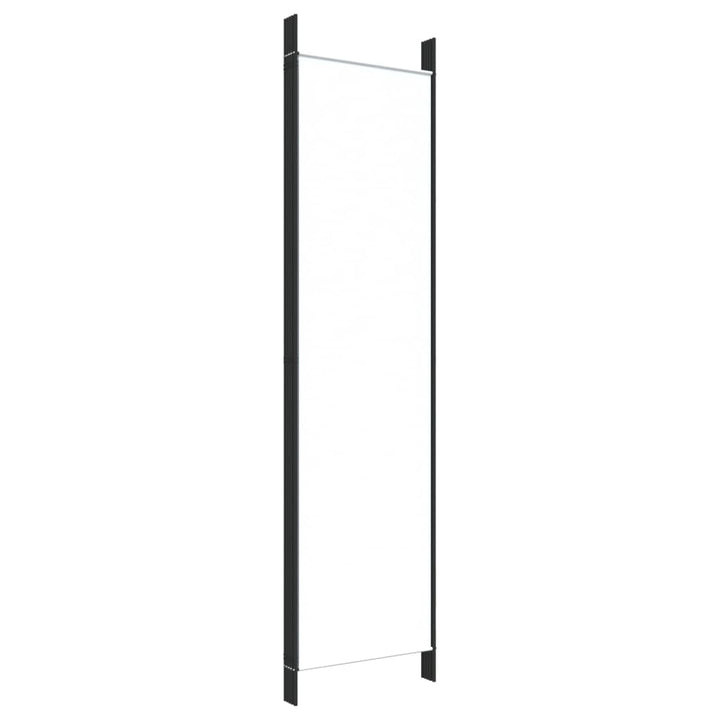 5-panels rumdeler 250x200 cm stof hvid