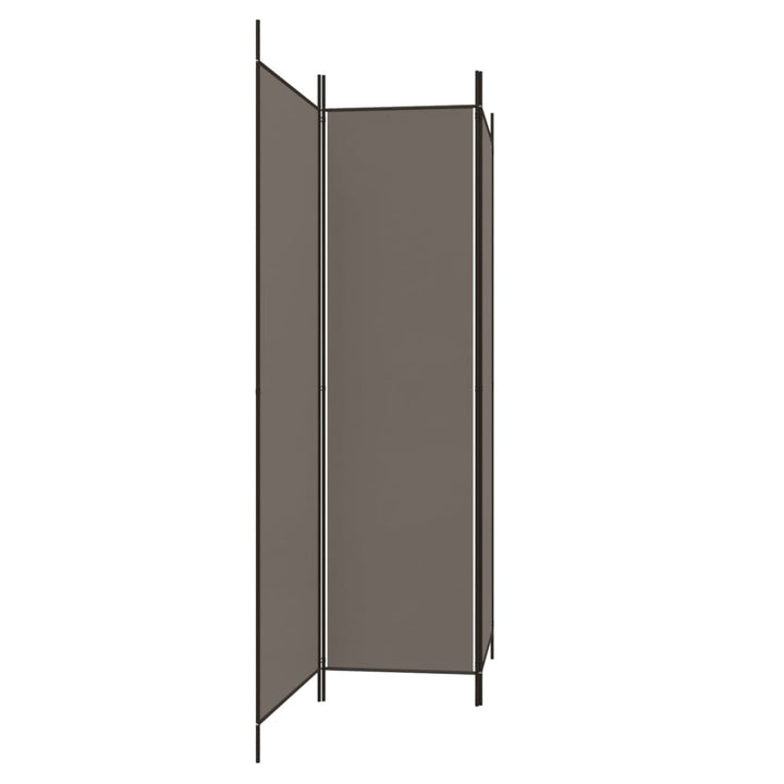 3-panels rumdeler 150x220 cm stof antracitgrå