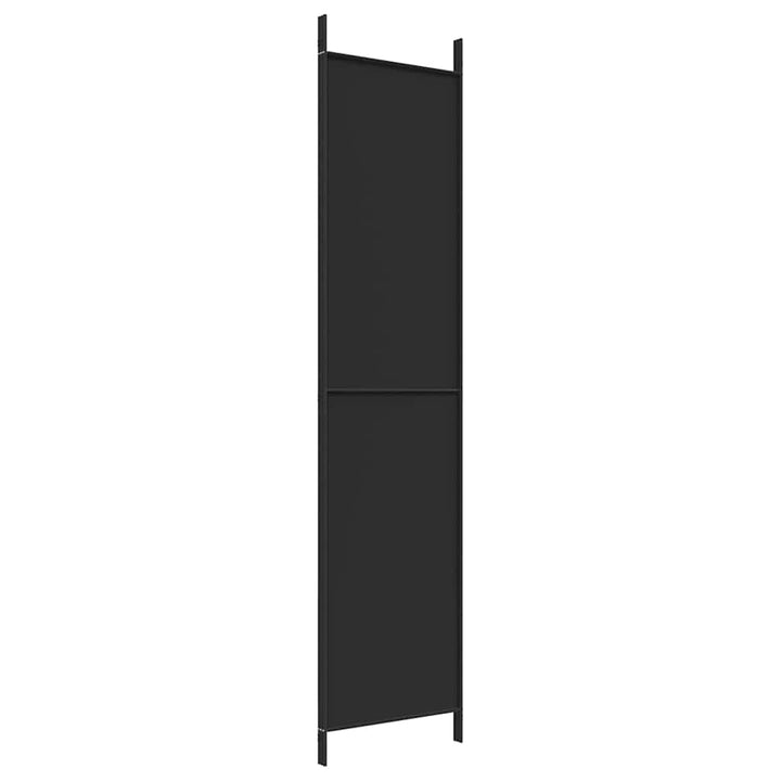 3-panels rumdeler 150x220 cm stof sort