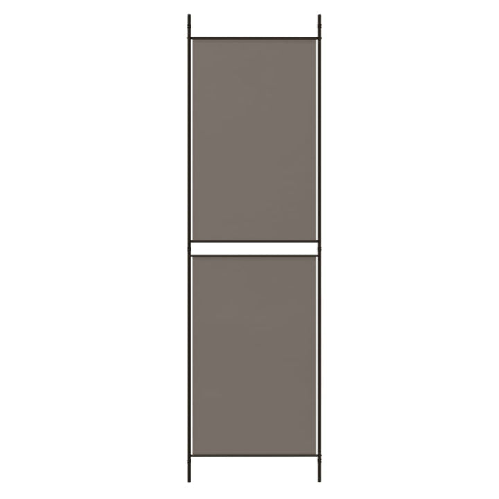 3-panels rumdeler 150x200 cm stof antracitgrå