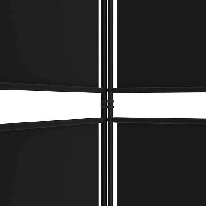 3-panels rumdeler 150x200 cm stof sort