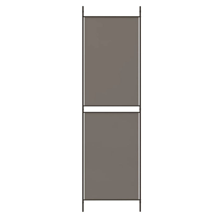 3-panels rumdeler 150x220 cm stof antracitgrå
