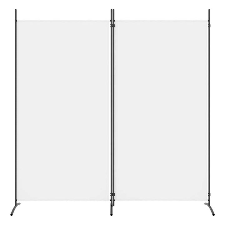 2-panels rumdeler 175x180 cm stof hvid