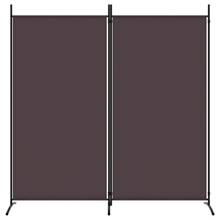 2-panels rumdeler 175x180 cm stof brun