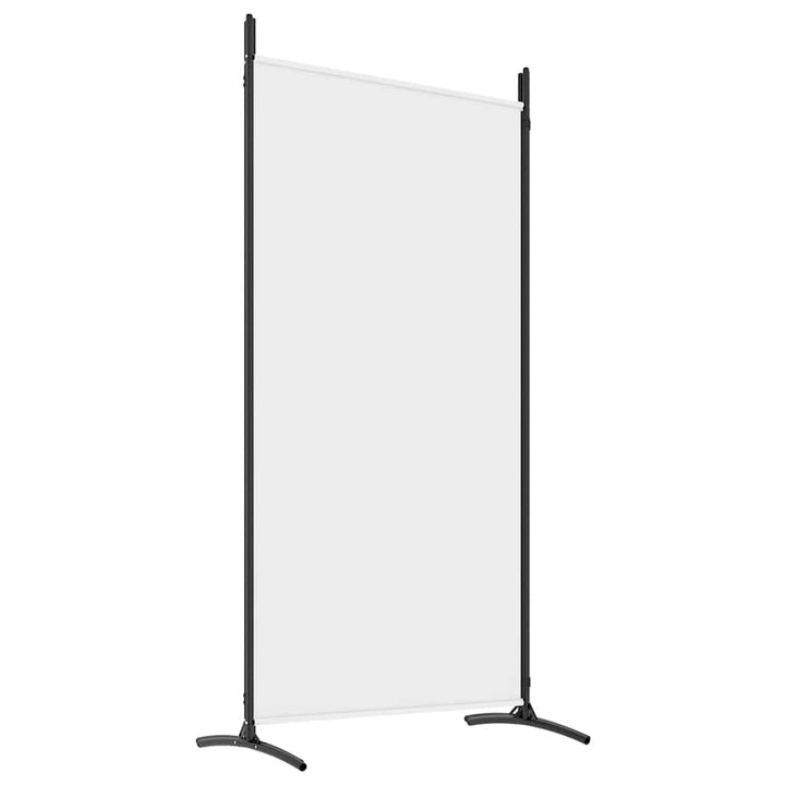 4-panels rumdeler 346x180 cm stof hvid