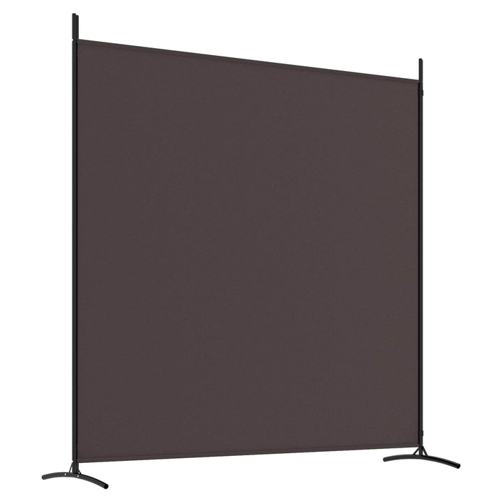 2-panels rumdeler 348x180 cm stof brun