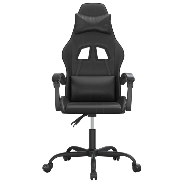 drejelig gamingstol kunstlæder sort