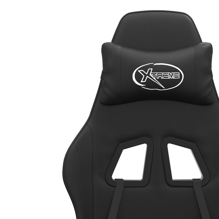 drejelig gamingstol kunstlæder sort