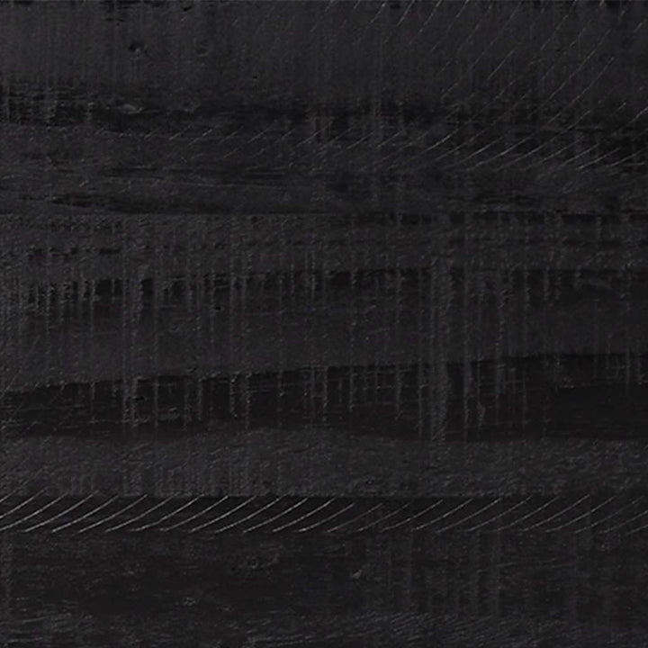sengebord 40x30x55 cm massivt genanvendt fyrretræ sort