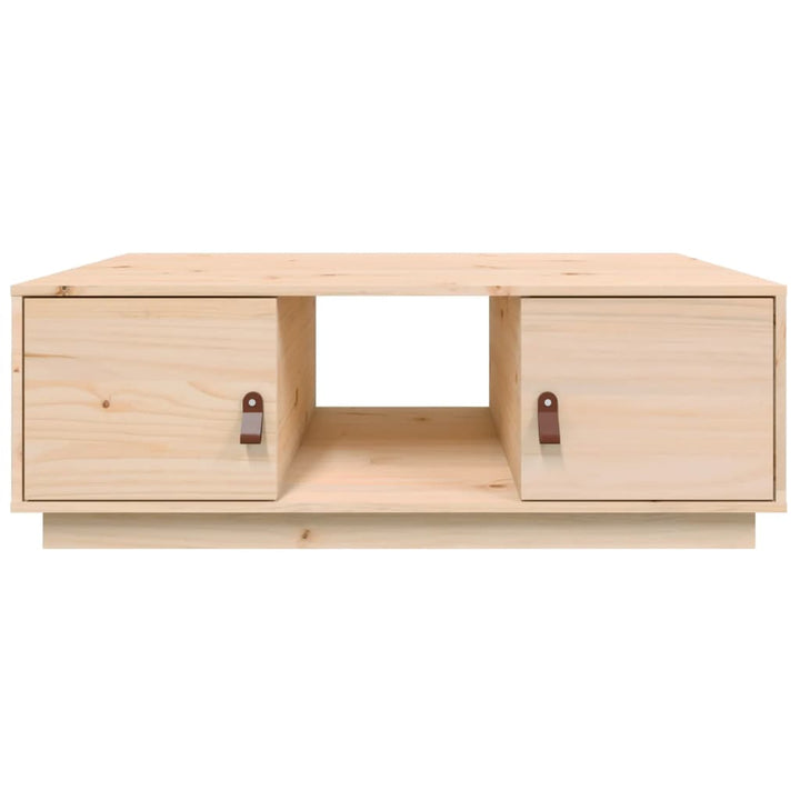 sofabord 100x50x35 cm massivt fyrretræ