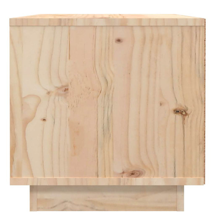 sengebord 40x34x35 cm massivt fyrretræ