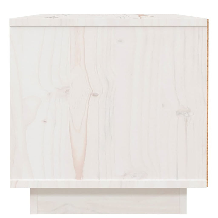sengeborde 2 stk. 40x34x35 cm massivt fyrretræ hvid