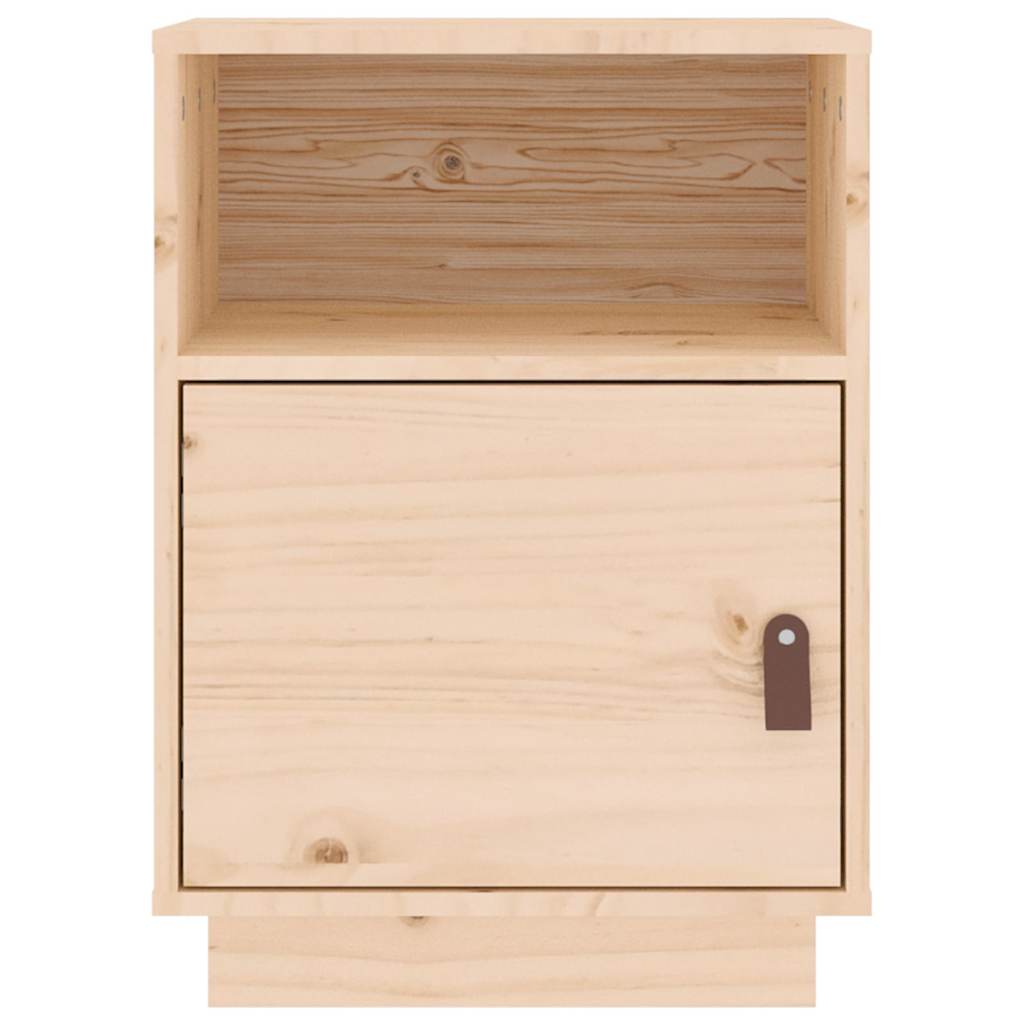 sengeborde 2 stk. 40x34x55 cm massivt fyrretræ
