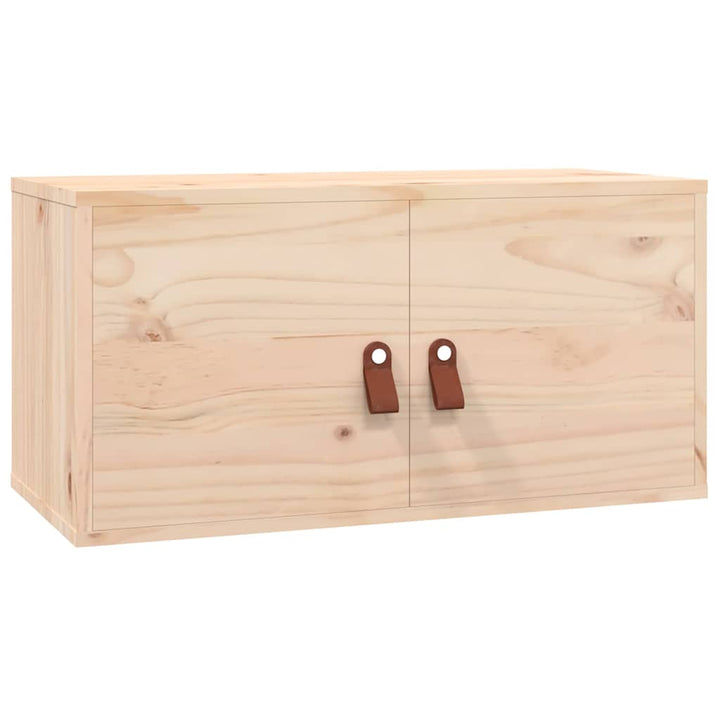 vægskab 60x30x30 cm massivt fyrretræ