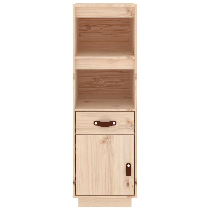 højskab 34x40x108,5 cm massivt fyrretræ
