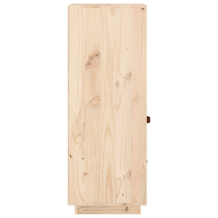 højskab 34x40x108,5 cm massivt fyrretræ
