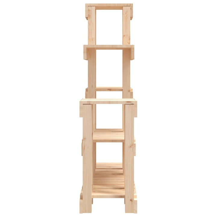 plantestativ 92x25x97 cm massivt fyrretræ