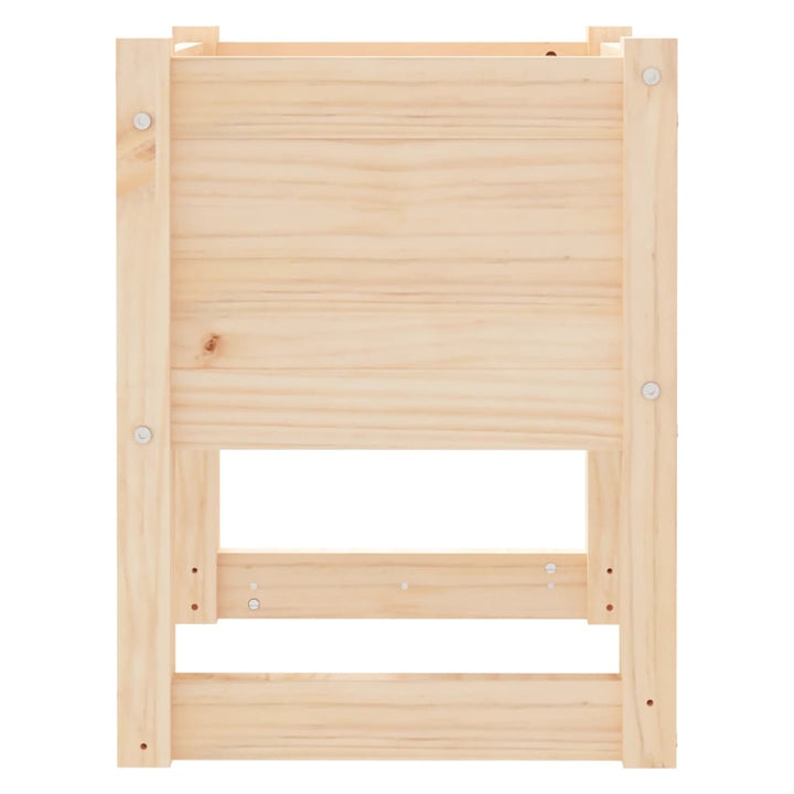 plantekasse 40x40x52,5 cm massivt fyrretræ