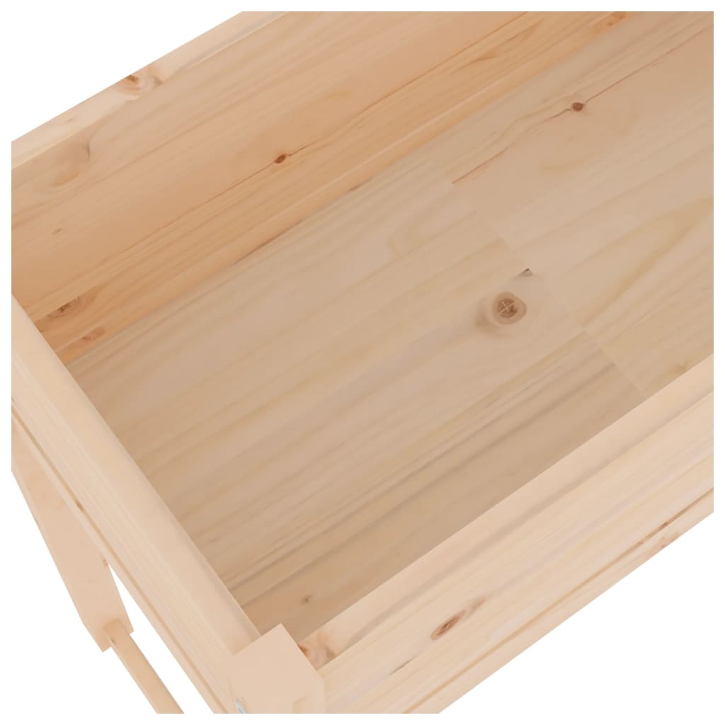 plantekasse 78x40x81 cm massivt fyrretræ