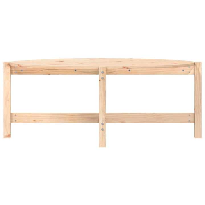 sofabord 118x63x45 cm massivt fyrretræ
