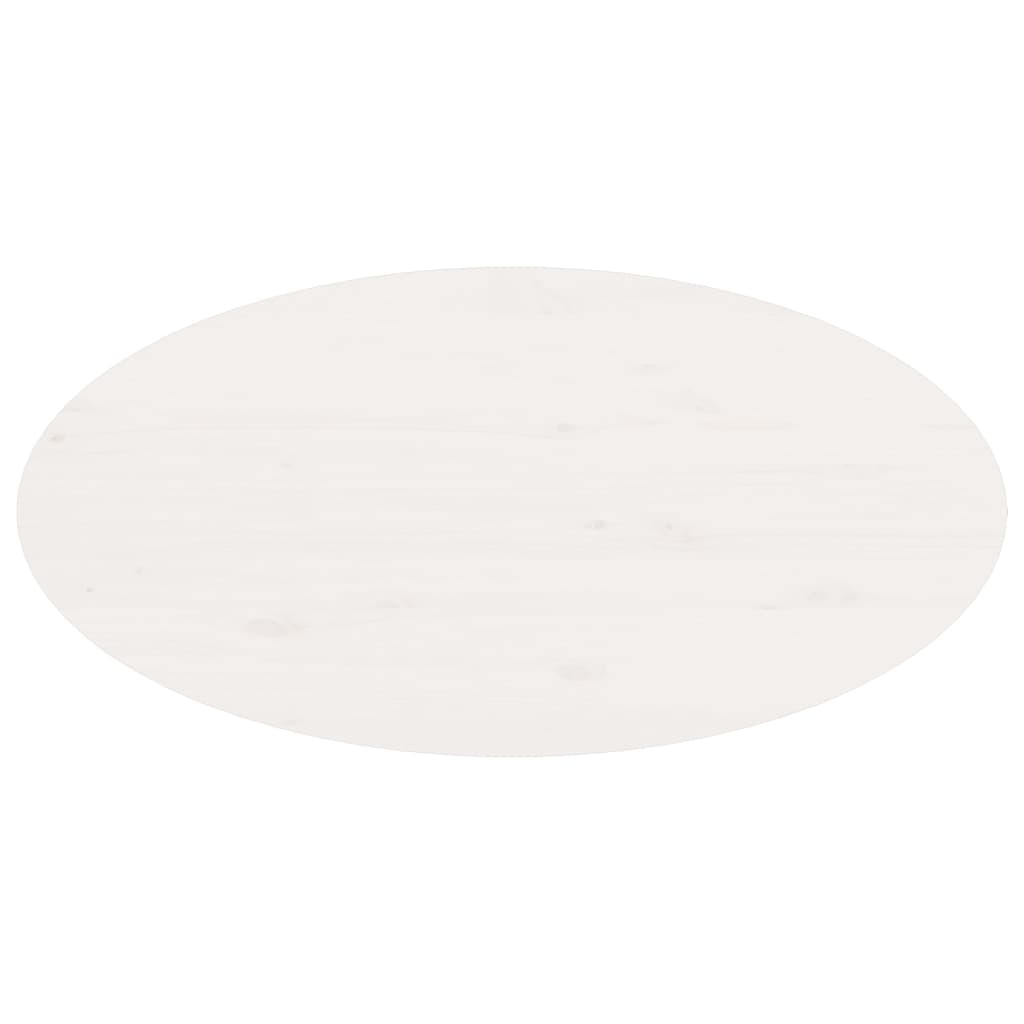 sofabord 80x40x35 cm massivt fyrretræ hvid
