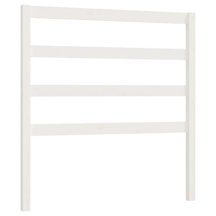 daybed med udtræk 2x(90x190) cm massivt fyrretræ hvid