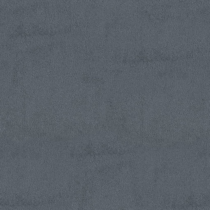 bænk 110x40x70 cm velour mørkegrå