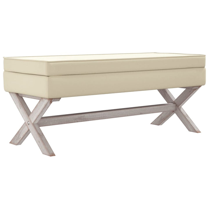 opbevaringsskammel 110x45x49 cm hør