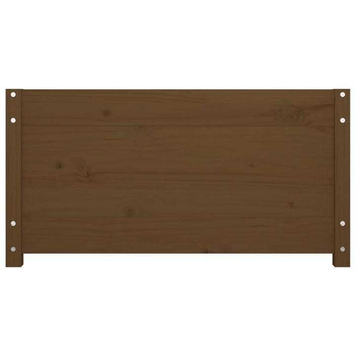 daybed 80x200 cm massivt fyrretræ gyldenbrun