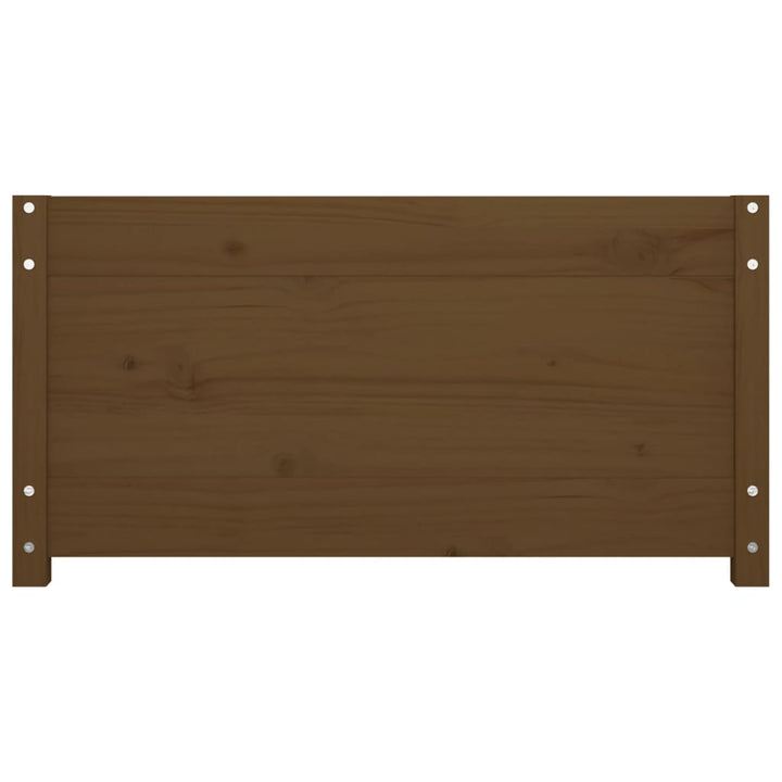daybed 90x200 cm massivt fyrretræ gyldenbrun
