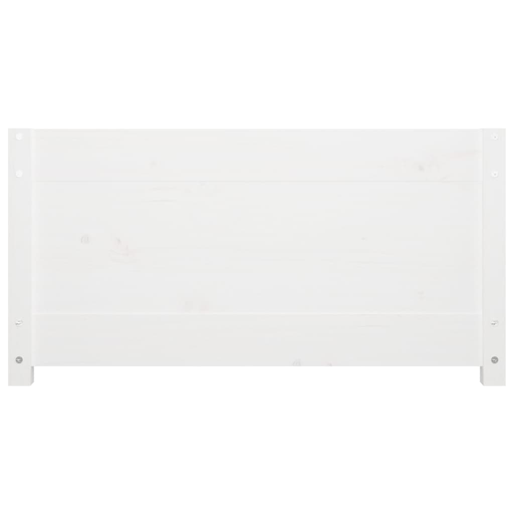 daybed 90x190 cm Single massivt fyrretræ hvid