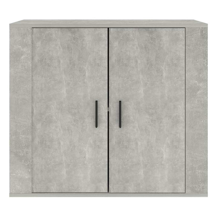 skænk 80x33x70 cm konstrueret træ betongrå